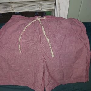 Banana republic drawstring shorts